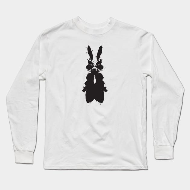 Dark Rorschach Long Sleeve T-Shirt by katiestack.art